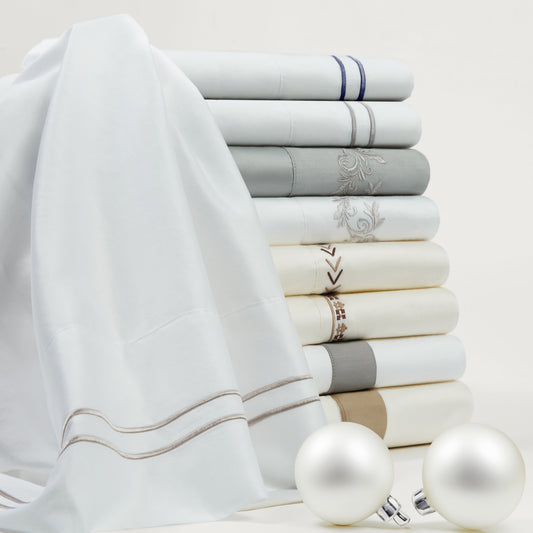 350TC Embroidery Scroll Sheet Set - Closeout