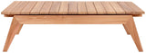 Tahiti Teak Wood Outdoor Coffee Table - Stylish, Durable, and Weather-Resistant for Your Patio Enjoyment