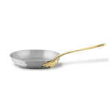 Mauviel M'COOK B 5-Ply Frying Pan With Brass Handles