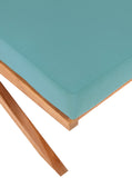 Tahiti Waterproof Fabric Outdoor Chair - Durable Teak Design for Ultimate Patio Comfort and Style