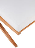Tahiti Waterproof Fabric Outdoor Chair - Durable Teak Design for Ultimate Patio Comfort and Style