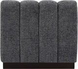 Quinn Chenille Fabric Upholstered Armless Modular Chair