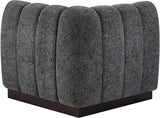 Quinn Chenille Fabric Upholstered Corner Modular Chair