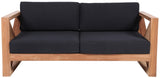 Anguilla Teak Outdoor Loveseat - Stylish & Weather-Resistant Seating for Ultimate Relaxation