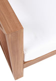 Anguilla Teak Outdoor Accent Chair - Stylish, Comfortable, and Weather-Resistant for Your Patio