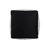 Tall Square Indoor/Outdoor Pouf Syros Fog