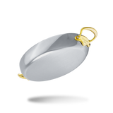 Mauviel M'COOK B 5-Ply Oval Pan With Brass Handles