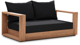 Tulum Teak Outdoor Loveseat - Stylish, Durable, and Weather-Resistant Seating for Your Patio Retreat