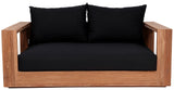 Tulum Teak Outdoor Loveseat - Stylish, Durable, and Weather-Resistant Seating for Your Patio Retreat