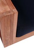 Tulum Teak Outdoor Loveseat - Stylish, Durable, and Weather-Resistant Seating for Your Patio Retreat