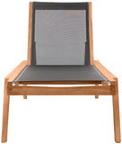 Tulum Teak Outdoor Chaise Lounge Chair - Stylish, Durable, and Adjustable for Ultimate Relaxation
