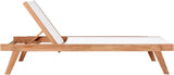 Tulum Teak Outdoor Chaise Lounge Chair - Stylish, Durable, and Adjustable for Ultimate Relaxation