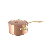 Mauviel M'Heritage M'200 B 8-Piece Copper Cookware Set With Brass Handles