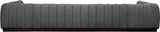 Quinn 165" Chenille Fabric Upholstered 7pc. Modular Sectional