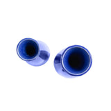 Cobalt Blue Glaze Ceramic Vases - Set of 2