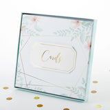 Geometric Floral Card Box