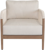 Maui Outdoor Patio Chair - Elegant Water-Resistant Design with Quick-Dry Foam for Ultimate Comfort