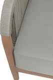 Maui Outdoor Patio Loveseat - Elegant Aluminum Frame with Quick-Dry Cushions for Ultimate Comfort