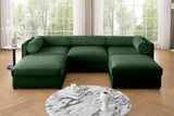 HARMONY 109" 3-Seater Sofa with 2 Ottomans