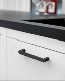 DESIGN3644 Minimalist Matte Black Cabinet Handles – Easy Installation, Durable & Long-Lasting