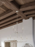 Nottaway Two-Tier Champagne Chandelier
