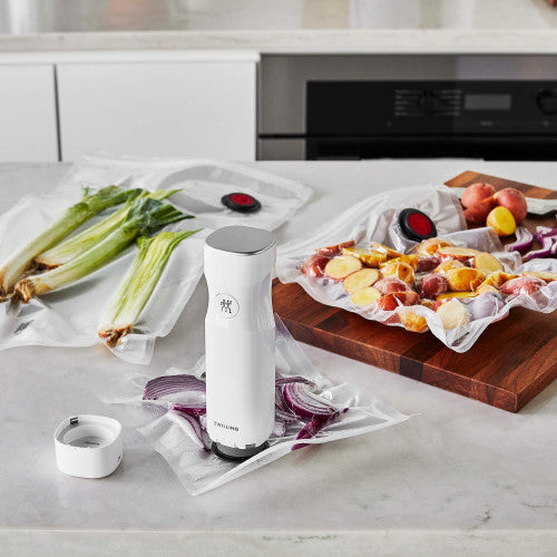 ZWILLING Fresh & Save Vacuum Sealer and Bags, Airtight Food Storage Container