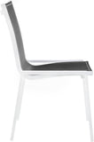 Nizuc Outdoor Patio Dining Chair Set - Stylish Waterproof Mesh Fabric & Durable Aluminum Frame