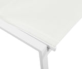 Nizuc Outdoor Patio Dining Chair Set - Stylish Waterproof Mesh Fabric & Durable Aluminum Frame