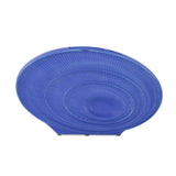 Radiant Blue Wide Ceramic Vase