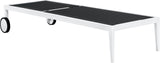 Nizuc Adjustable Sun Chaise Lounge Chair - Contemporary Outdoor Patio Aluminum Frame for Relaxation