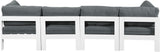 Nizuc Modular Outdoor Sofa - Stylish Waterproof Fabric, Durable Aluminum Frame, Perfect for Gatherings