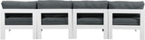 Nizuc Modular Outdoor Sofa - Stylish Waterproof Fabric, Durable Aluminum Frame, Perfect for Gatherings