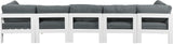 Nizuc Modular Outdoor Sofa - Stylish Waterproof Fabric, Durable Aluminum Frame, Perfect for Gatherings