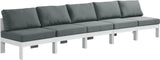Nizuc Modular Outdoor Sofa - Stylish Waterproof Fabric, Durable Aluminum Frame, Perfect for Gatherings