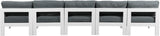 Nizuc Modular Outdoor Sofa - Stylish Waterproof Fabric, Durable Aluminum Frame, Perfect for Gatherings