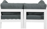 Nizuc Modular Outdoor Sofa - Stylish Waterproof Fabric, Durable Aluminum Frame, Perfect for Gatherings