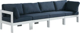 Nizuc Modular Outdoor Patio Sofa Set with Waterproof Fabric and Sturdy Aluminum Frame for Comfort