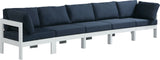 Nizuc Modular Outdoor Patio Sofa Set with Waterproof Fabric and Sturdy Aluminum Frame for Comfort