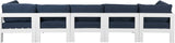 Nizuc Modular Outdoor Patio Sofa Set with Waterproof Fabric and Sturdy Aluminum Frame for Comfort
