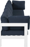 Nizuc Modular Outdoor Patio Sofa Set with Waterproof Fabric and Sturdy Aluminum Frame for Comfort
