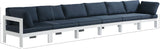 Nizuc Modular Outdoor Patio Sofa Set with Waterproof Fabric and Sturdy Aluminum Frame for Comfort