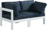 Nizuc Modular Outdoor Patio Sofa Set with Waterproof Fabric and Sturdy Aluminum Frame for Comfort