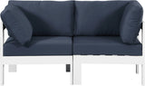 Nizuc Modular Outdoor Patio Sofa Set with Waterproof Fabric and Sturdy Aluminum Frame for Comfort