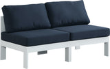 Nizuc Modular Outdoor Patio Sofa Set with Waterproof Fabric and Sturdy Aluminum Frame for Comfort