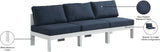 Nizuc Modular Outdoor Patio Sofa Set with Waterproof Fabric and Sturdy Aluminum Frame for Comfort