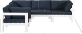 Nizuc Modular Outdoor Patio Sectional - Contemporary Design with Waterproof Fabric & Durable Frame