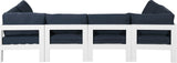 Nizuc Modular Outdoor Patio Sectional - Contemporary Design with Waterproof Fabric & Durable Frame