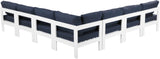 Nizuc Modular Outdoor Patio Sectional - Contemporary Design with Waterproof Fabric & Durable Frame