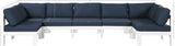 Nizuc Modular Outdoor Patio Sectional - Contemporary Design with Waterproof Fabric & Durable Frame