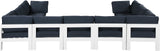 Nizuc Modular Outdoor Patio Sectional - Contemporary Design with Waterproof Fabric & Durable Frame